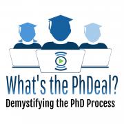 What's the PhDeal Podcast logo