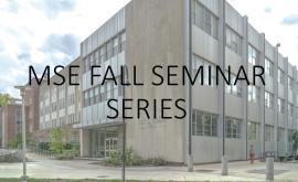 MSE Fall Seminar Series 2022