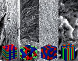 four different superconductor quantum material structures